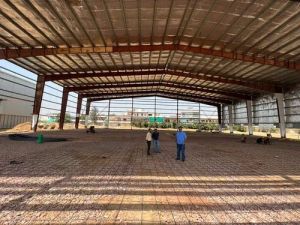 Mild Steel Roofing Shed