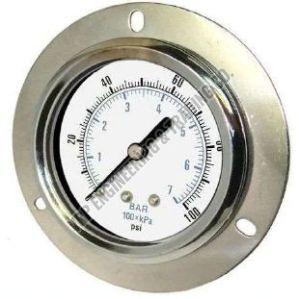 Back Connection Pressure Gauge