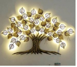 Iron Tree LED Wall Decor