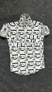 Mens Party Wear Popcorn Shirt