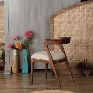 Wooden Chair without Armrest