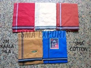 2 m Plain Cotton Dhoti