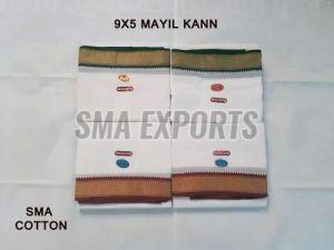 Cotton 9 x 5 Mayilkan Dhoti