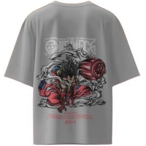 One Piece Luffy Snakeman White T-shirt