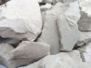 White Bentonite Lumps