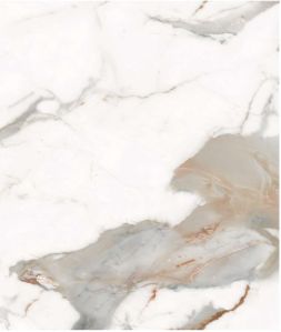 Crystallo Red Carving Series Glazed Vitrified Tiles