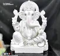 ganpati marble statues