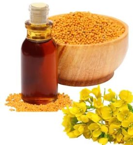 Wooden Cold Pressed Yellow Mustard Oil