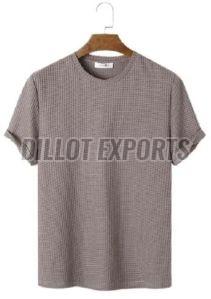 Mens Knitted Round Neck T-Shirts