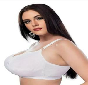 Ladies Cotton Lycra Plain Bra