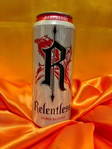 Relentless Raspberry Zero Sugar Energy Drink 12 500ml