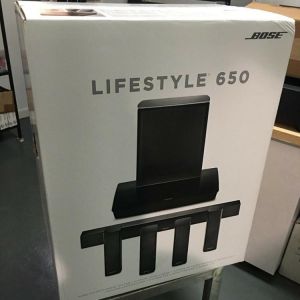 the New BOSES LIFESTYLE 650 WHITE OR BLACK Home Theatre System