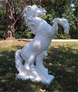 Marble Horse Statue