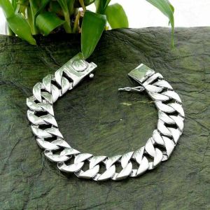 Mens Sterling Silver Bracelet