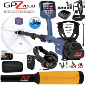 Minelab GPZ 7000 All Terrain Gold Metal Detector with GPZ 19 Search Coil