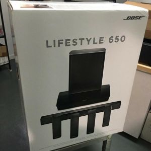 The New BOSES LIFESTYLE 650 WHITE OR BLACK Home Theatre System