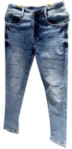 Mens Plain Denim Jeans