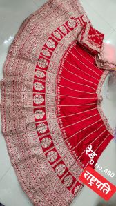 Slub Silk Designer Lehenga Choli
