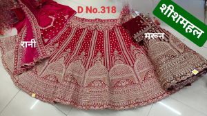 Velvet Lehenga Choli