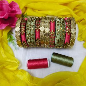 silk thread bangles