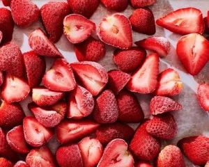 Frozen Indian Strawberry Scooped