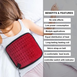 DPCP Red Electric Heating Orthopaedic Heating Pad
