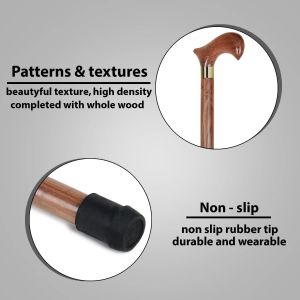 RCSP Sheesham Wood Walking Stick