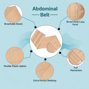 RCSP 9 Inch Abdominal Support Belt