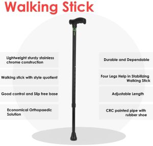 RCSP Black Iron Walking Stick