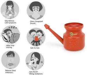 RCSP Mud Plastic Jal Neti Pot