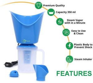 RCSP Blue Plastic 3 In 1 Steam Vaporizer