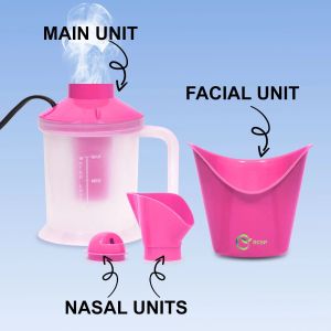 RCSP Plastic 3 In 1 Vaporizer Steamer Machine