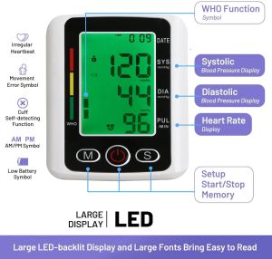 RCSP Fully Automatic Electric Upper Arm BP Machine