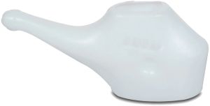 RCSP Milky White Plastic Jal Neti Pot