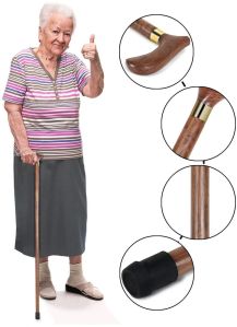 RCSP Sheesham Wood Walking Stick
