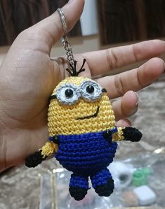 Cute Minion Key chain