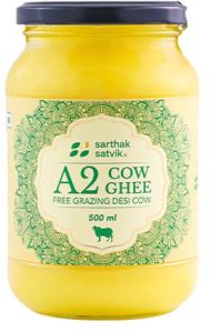 500ml Desi Free Grazing A2 Cow Ghee