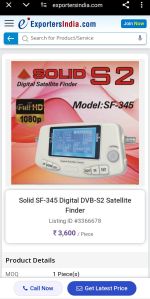 Digital Satellite Finder