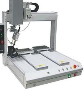 5-axis dual pad robo soldering machine