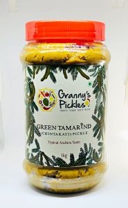 Homemade Andhra Style Chintakaya Pickle