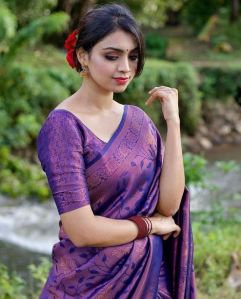 Ladies Printed Silk Saree