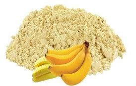 yellow banana powder