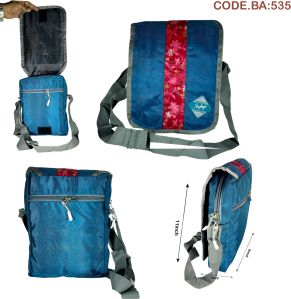 Mens Printed Side Bag