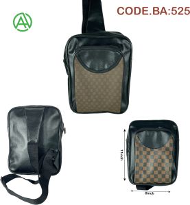 Mens Printed Side Bag