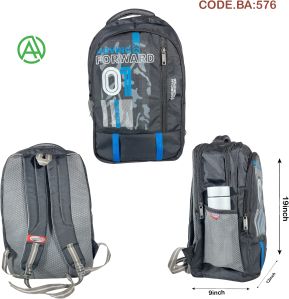 Dark Grey Laptop Backpack Bag