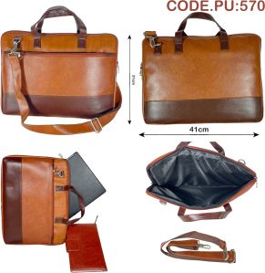 Leather Brown Laptop Bag