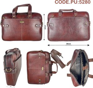 Leather Tan Laptop Bag