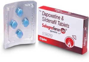 50mg Dapoxetine & Sildenafil Tablets