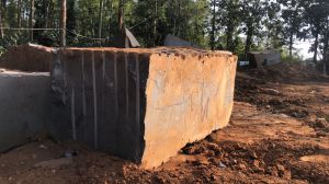 Jet Black Granite Blocks