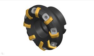 WEDGE CLAMP TYPE FACE MILL CUTTER